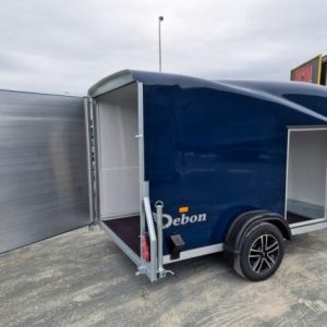 Furgoneta Debón Cargo 1300 en Poliéster Azul con Puerta Lateral Nueva